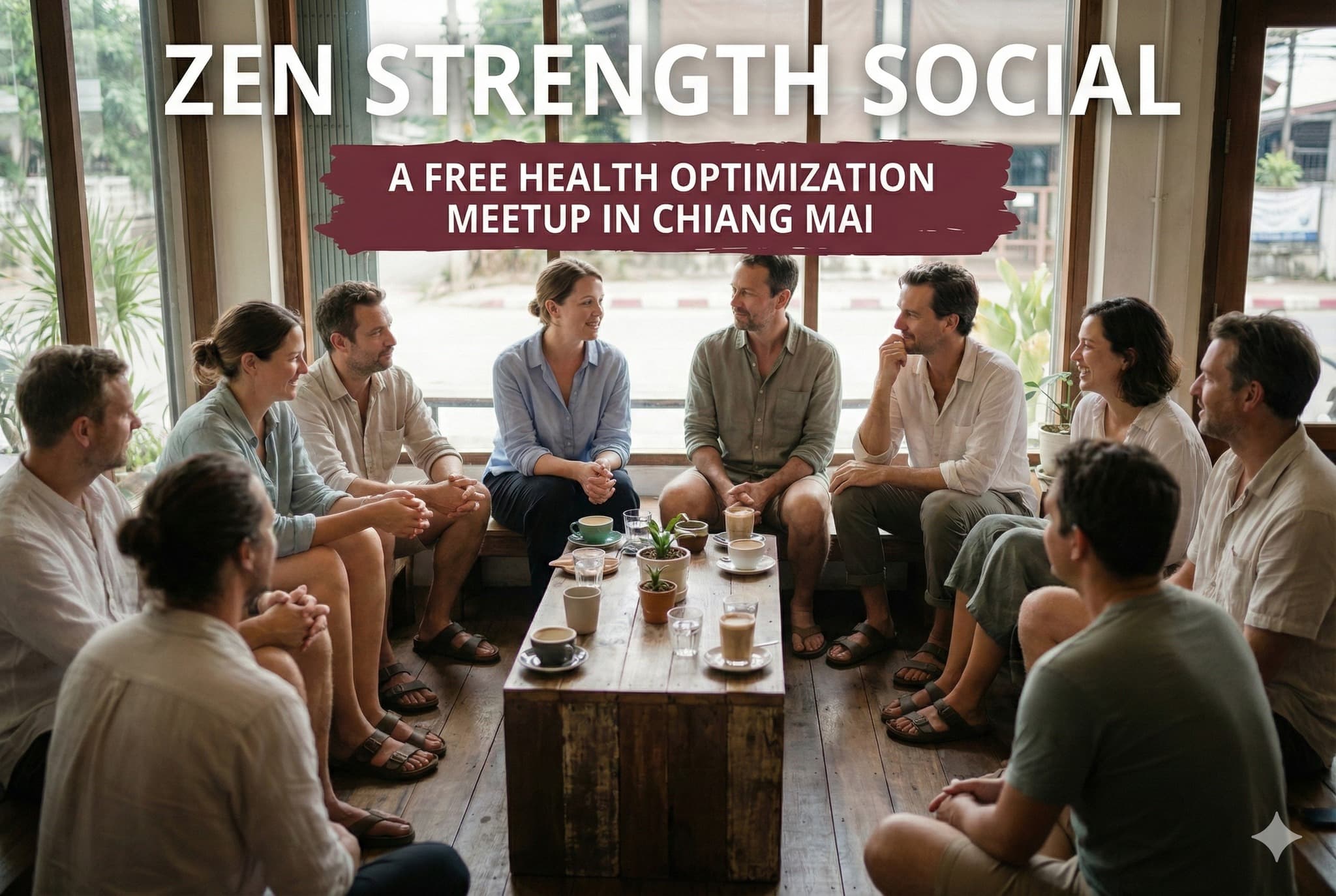 Zen Strength Social - Health Optimization Meetup in Chiang Mai